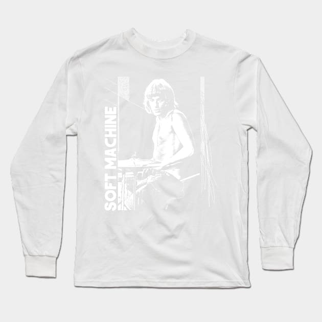 Soft Machine -- Original Fan Artwork Design Long Sleeve T-Shirt by unknown_pleasures